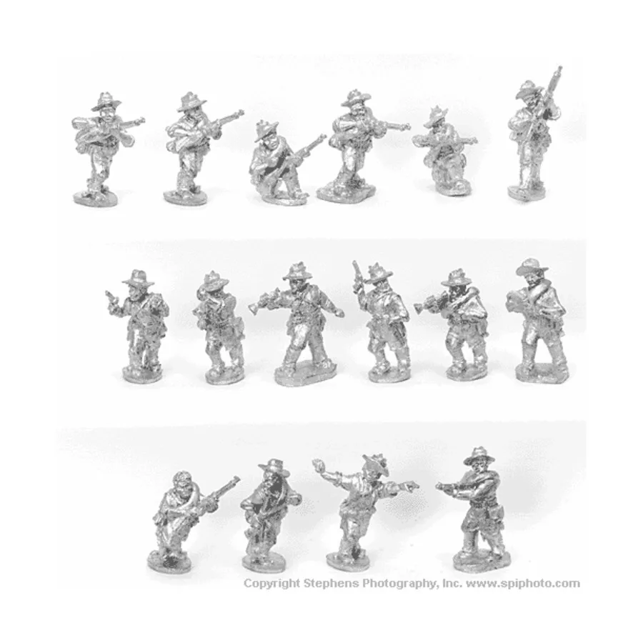 Негритянская пехота США с командованием, Colonialism - Spanish American War - America (25mm)
Негритянская пехота США с командованием, Colonialism - Spanish American War - America (25mm)