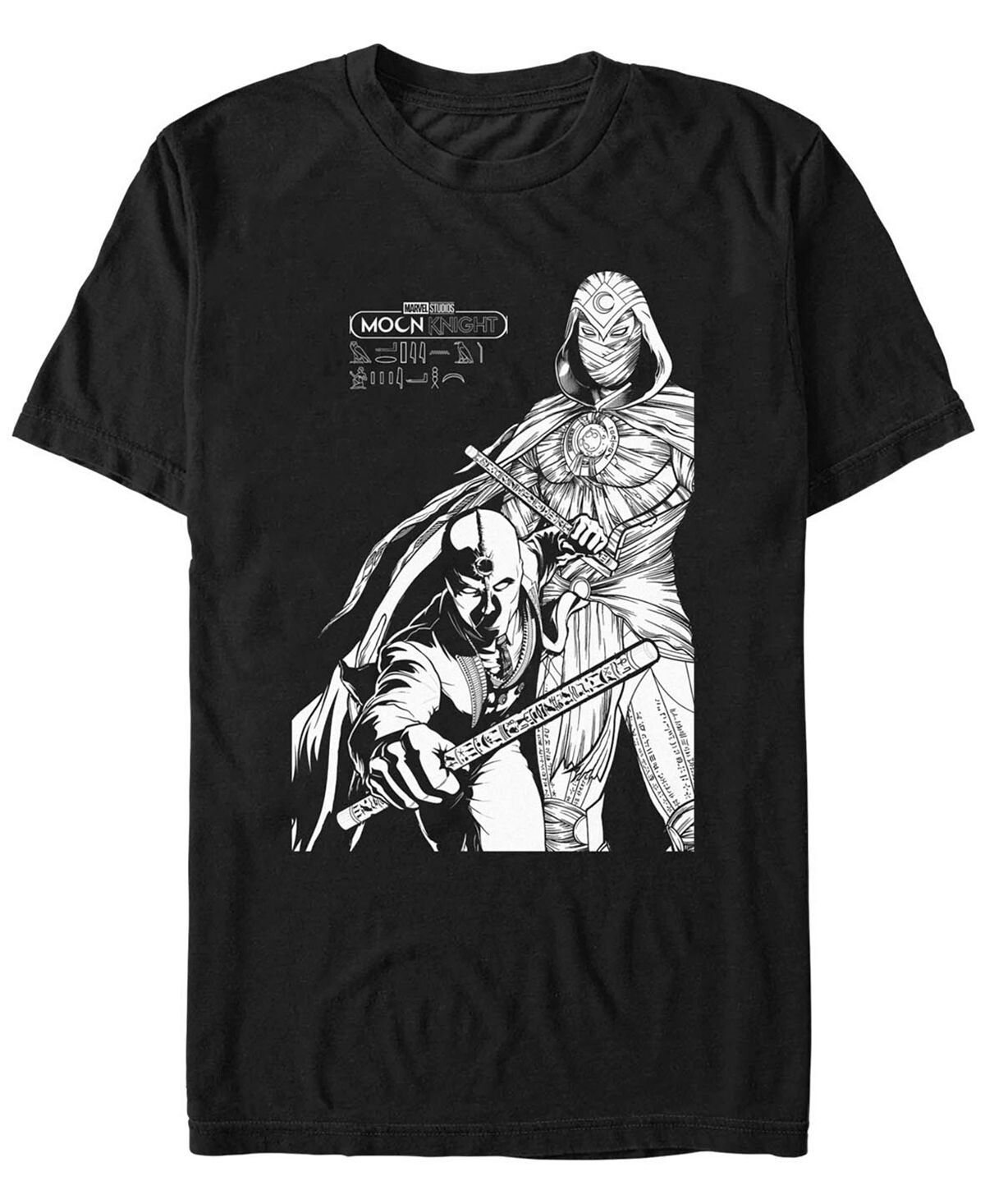 Мужская футболка с коротким рукавом moon knight mk line art duo Fifth Sun, черный
Мужская футболка с коротким рукавом moon knight mk line art duo Fifth Sun, черный