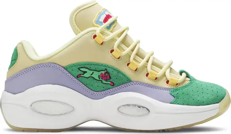 Кроссовки bbc ice cream x question low 'yellow lilac glow' Reebok, желтый
Кроссовки bbc ice cream x question low 'yellow lilac glow' Reebok, желтый