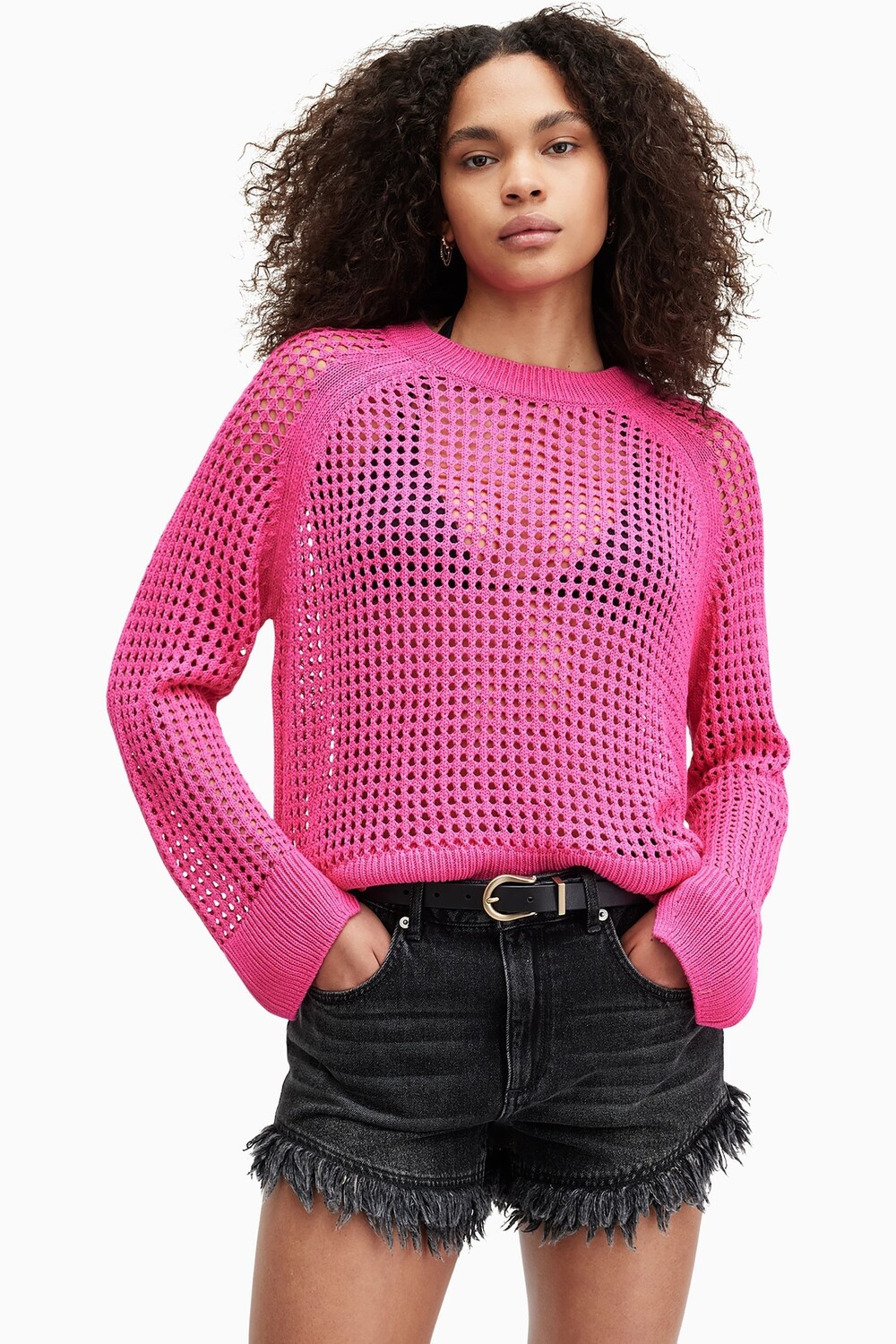 Джемперы Allsaints Paloma с круглым вырезом All Saints, розовый
Джемперы Allsaints Paloma с круглым вырезом All Saints, розовый