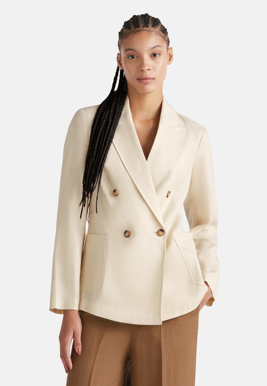 Блейзер DOUBLE-BREASTED United Colors of Benetton, бежевый
Блейзер DOUBLE-BREASTED United Colors of Benetton, бежевый