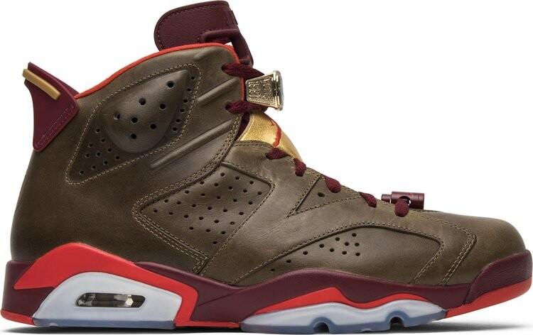 Кроссовки Air Jordan 6 Retro Cigar, коричневый
Кроссовки Air Jordan 6 Retro Cigar, коричневый