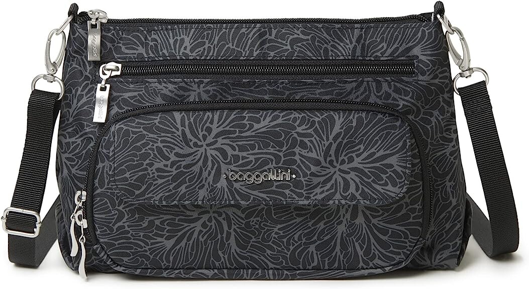 Сумка кросс-боди Baggallini Women's Original Everyday, черный, темно-серый 
Сумка кросс-боди Baggallini Women's Original Everyday, черный, темно-серый