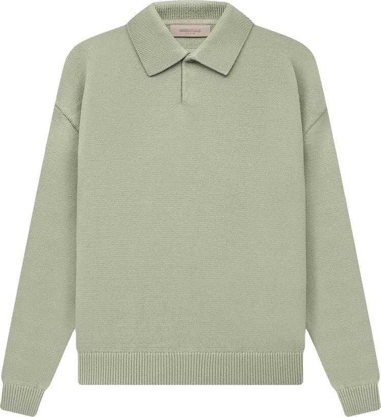 Лонгслив Fear of God Essentials Knit Long-Sleeve Polo 'Sea Foam', зеленый
Лонгслив Fear of God Essentials Knit Long-Sleeve Polo 'Sea Foam', зеленый