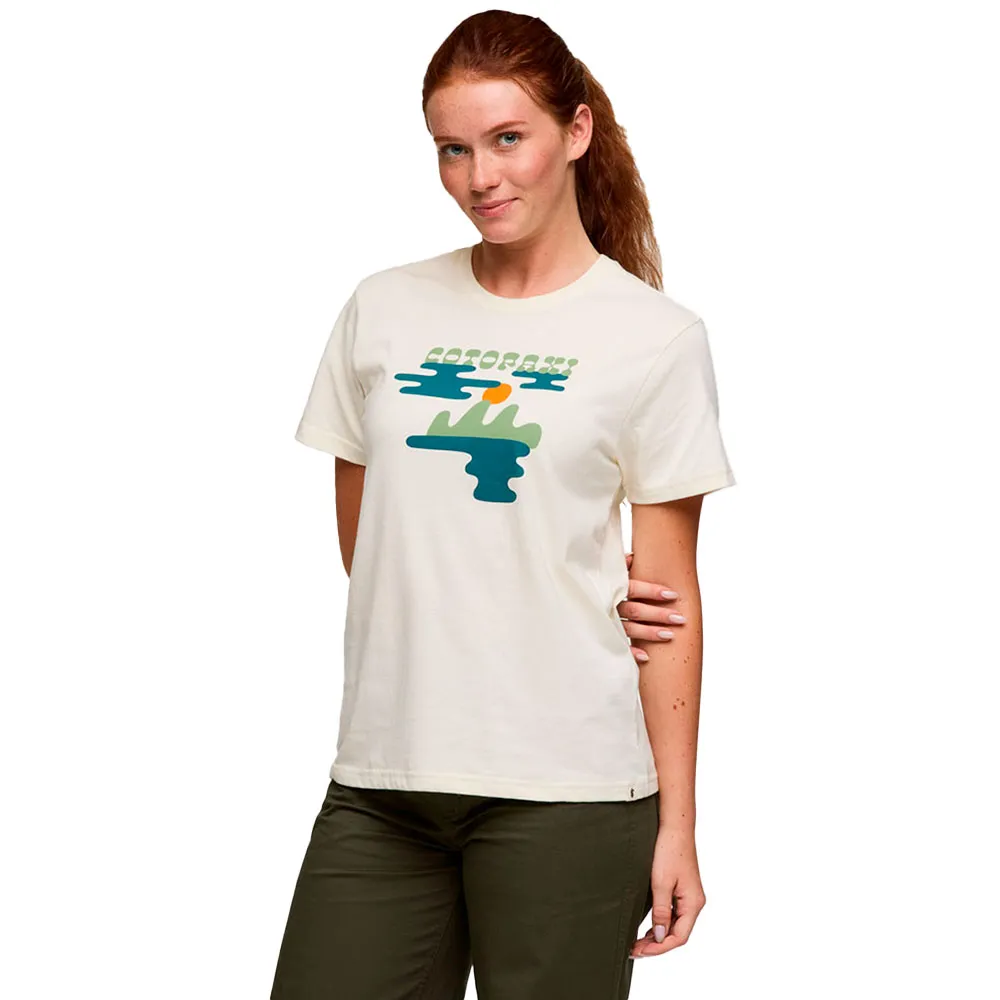 Футболка с коротким рукавом Cotopaxi Sunrise Lake, бежевый 
Футболка с коротким рукавом Cotopaxi Sunrise Lake, бежевый