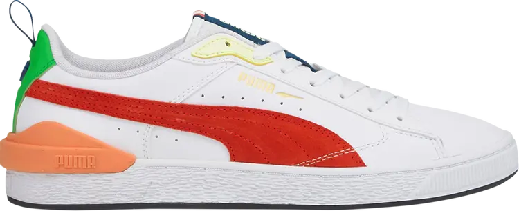 Кроссовки Puma Suede Bloc White Cherry Tomato, белый
Кроссовки Puma Suede Bloc White Cherry Tomato, белый