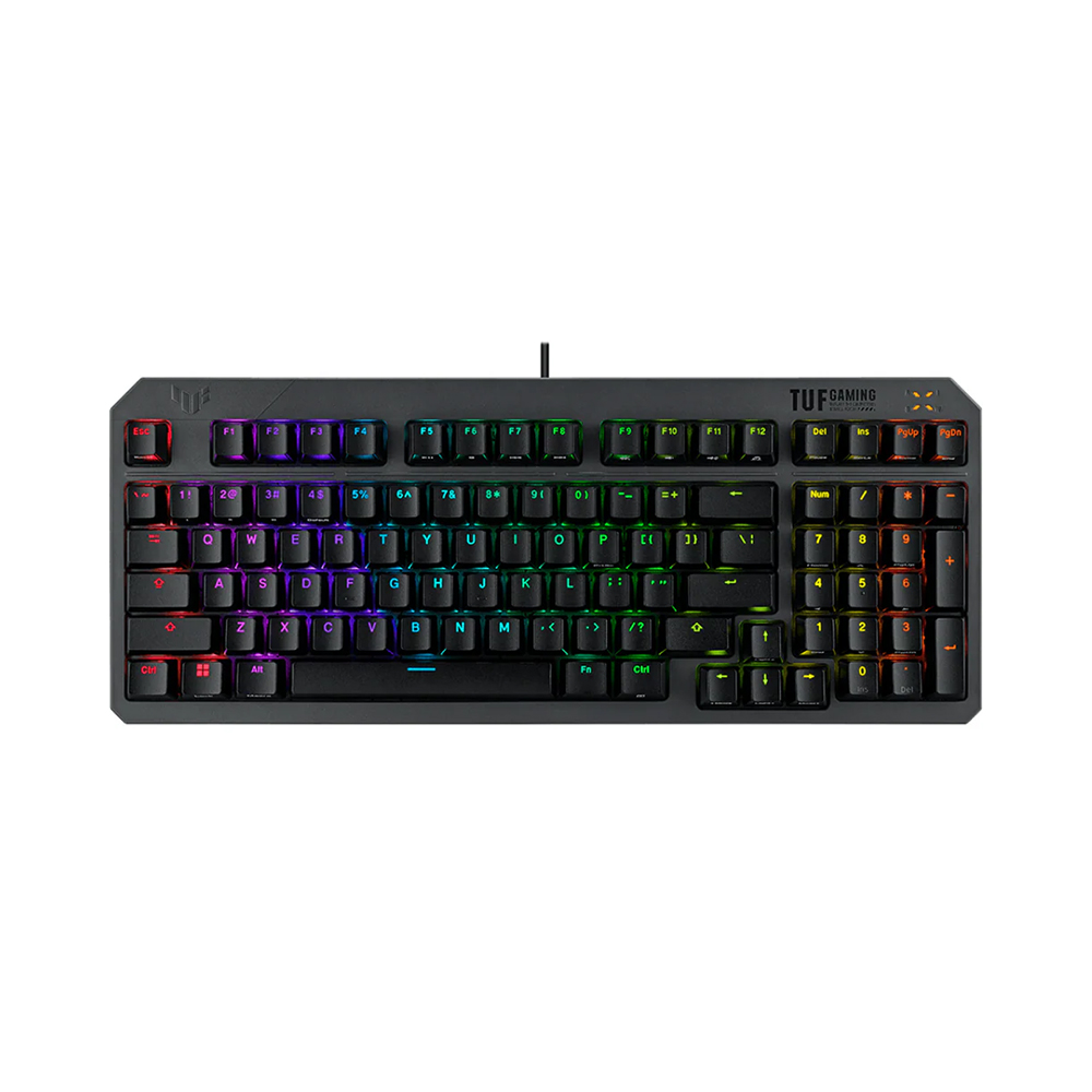 Игровая клавиатура Asus TUF Gaming K3 Gen II 97, Blue Switch, чёрный
Игровая клавиатура Asus TUF Gaming K3 Gen II 97, Blue Switch, чёрный