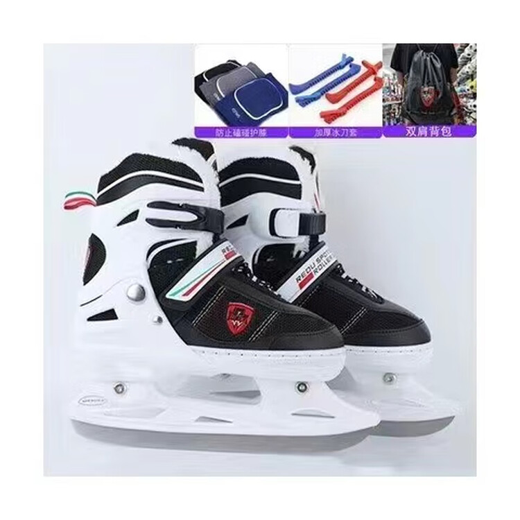 EDEA Термоутепленные коньки для фигурного катания, черно-белые, с сумкой, чехлами и наколенниками, размер XL (42)
EDEA Термоутепленные коньки для фигурного катания, черно-белые, с сумкой, чехлами и наколенниками, размер XL (42)