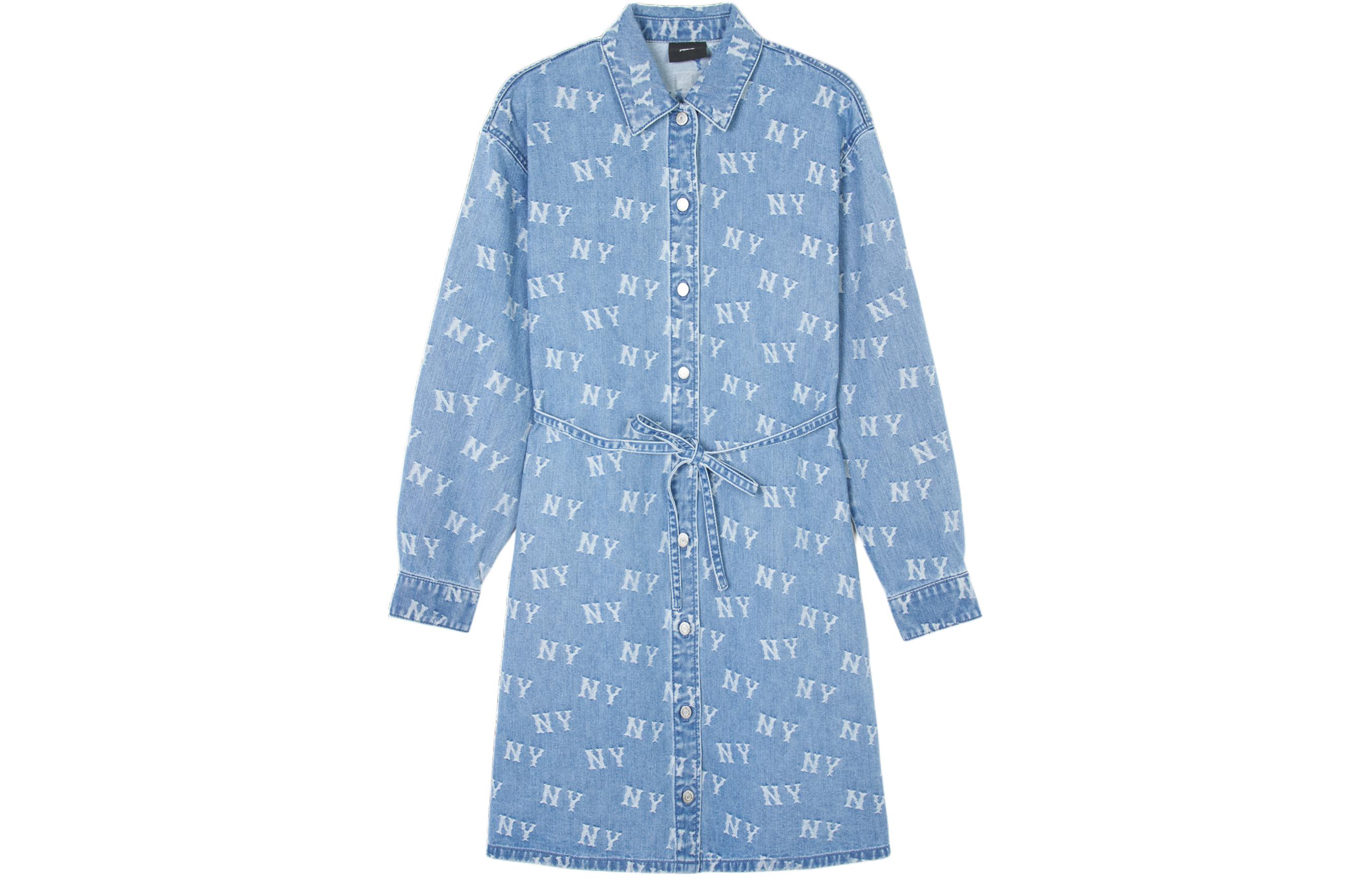 MLB Женское платье с длинными рукавами синего цвета
MLB Женское платье с длинными рукавами синего цвета