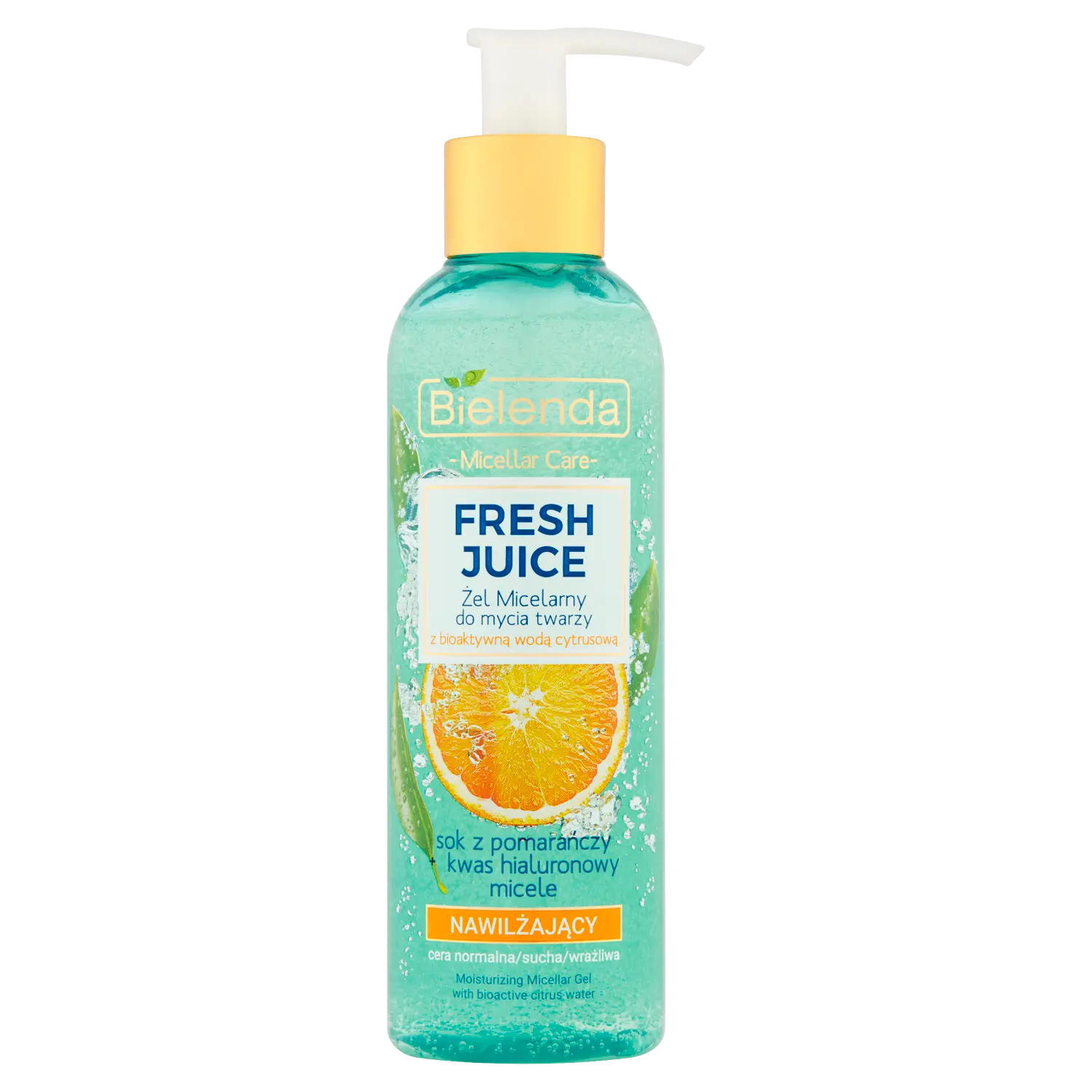 Bielenda Fresh Juice увлажняющий мицеллярный гель для умывания лица с биоактивной цитрусовой водой, 190 г
Bielenda Fresh Juice увлажняющий мицеллярный гель для умывания лица с биоактивной цитрусовой водой, 190 г