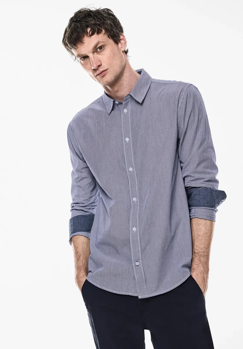 STREET ONE МУЖСКАЯ рубашка с длинными рукавами, из чистого хлопка Street One Men, синий
STREET ONE МУЖСКАЯ рубашка с длинными рукавами, из чистого хлопка Street One Men, синий