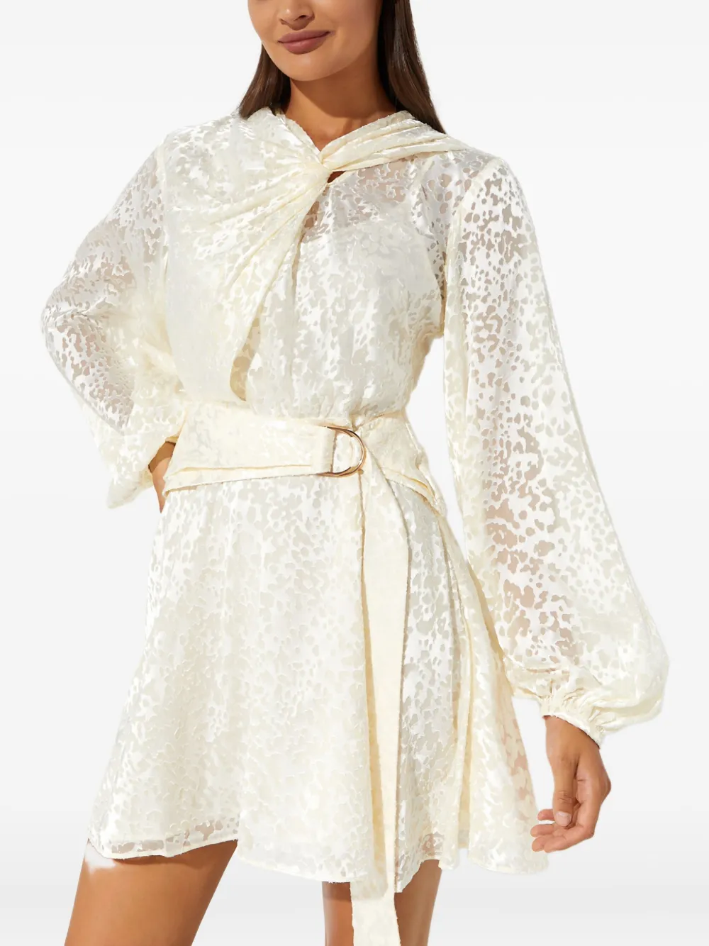 Мини-платье с поясом Acler, кремовый
Мини-платье с поясом Acler, кремовый