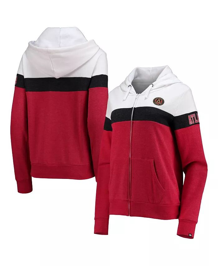 Женская белая флисовая куртка-толстовка с капюшоном Atlanta United FC Colorblock с молнией во всю длину 5th & Ocean
Женская белая флисовая куртка-толстовка с капюшоном Atlanta United FC Colorblock с молнией во всю длину 5th & Ocean