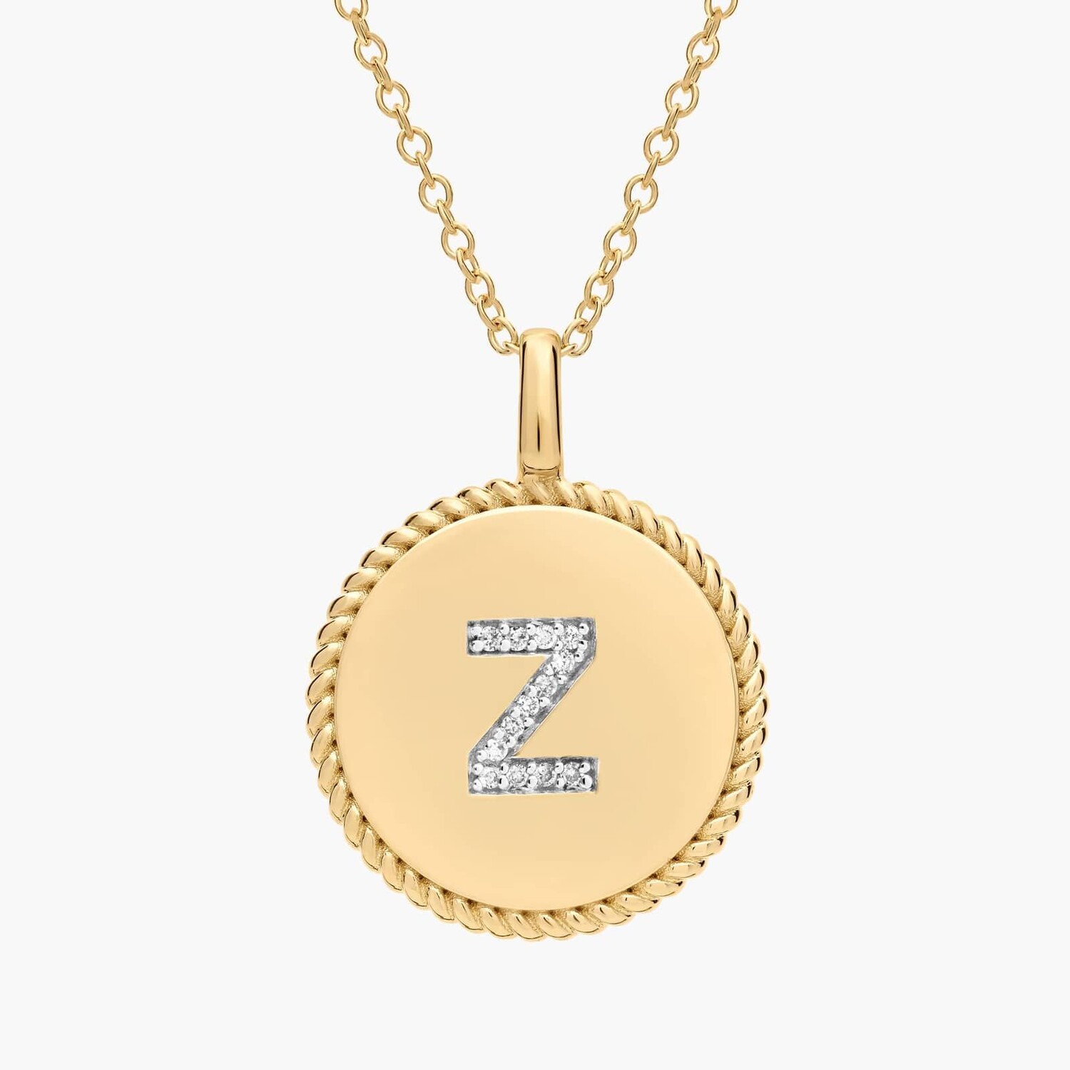 Подвеска с инициалом в виде буквы Z из желтого золота 14 карат с бриллиантами Blue Nile
Подвеска с инициалом в виде буквы Z из желтого золота 14 карат с бриллиантами Blue Nile