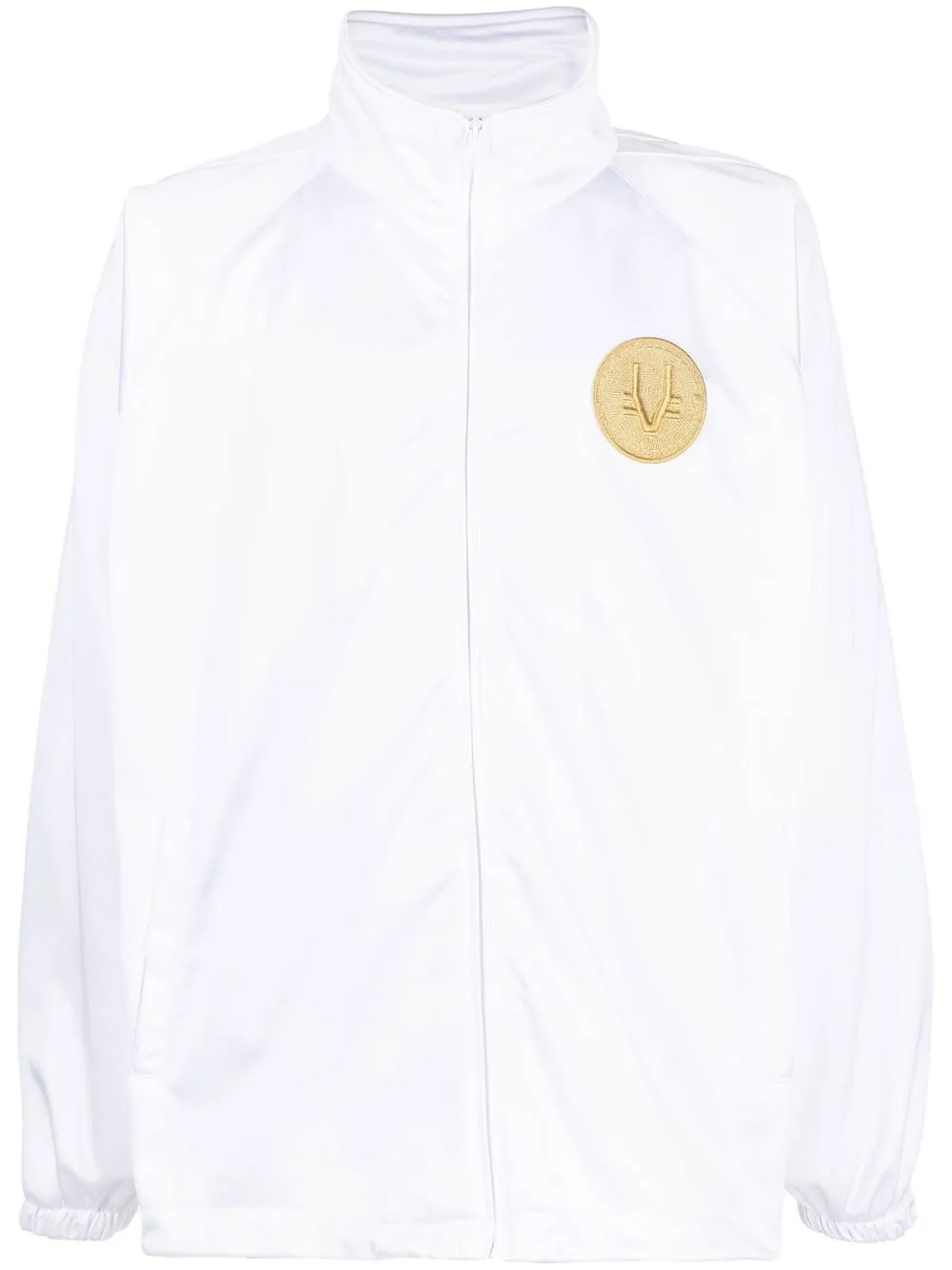 Спортивная куртка с нашивкой-логотипом VETEMENTS, белый
Спортивная куртка с нашивкой-логотипом VETEMENTS, белый