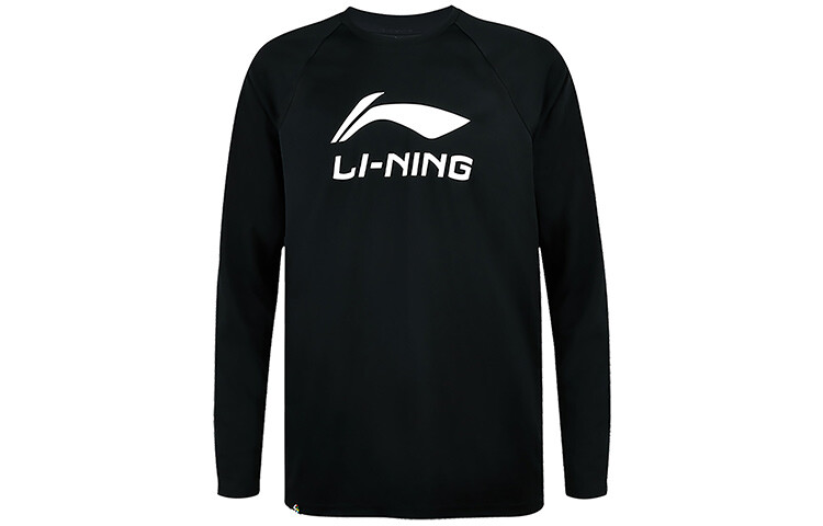 Футболка серии Badminton для мужчин, черная Lining, черный 
Футболка серии Badminton для мужчин, черная Lining, черный