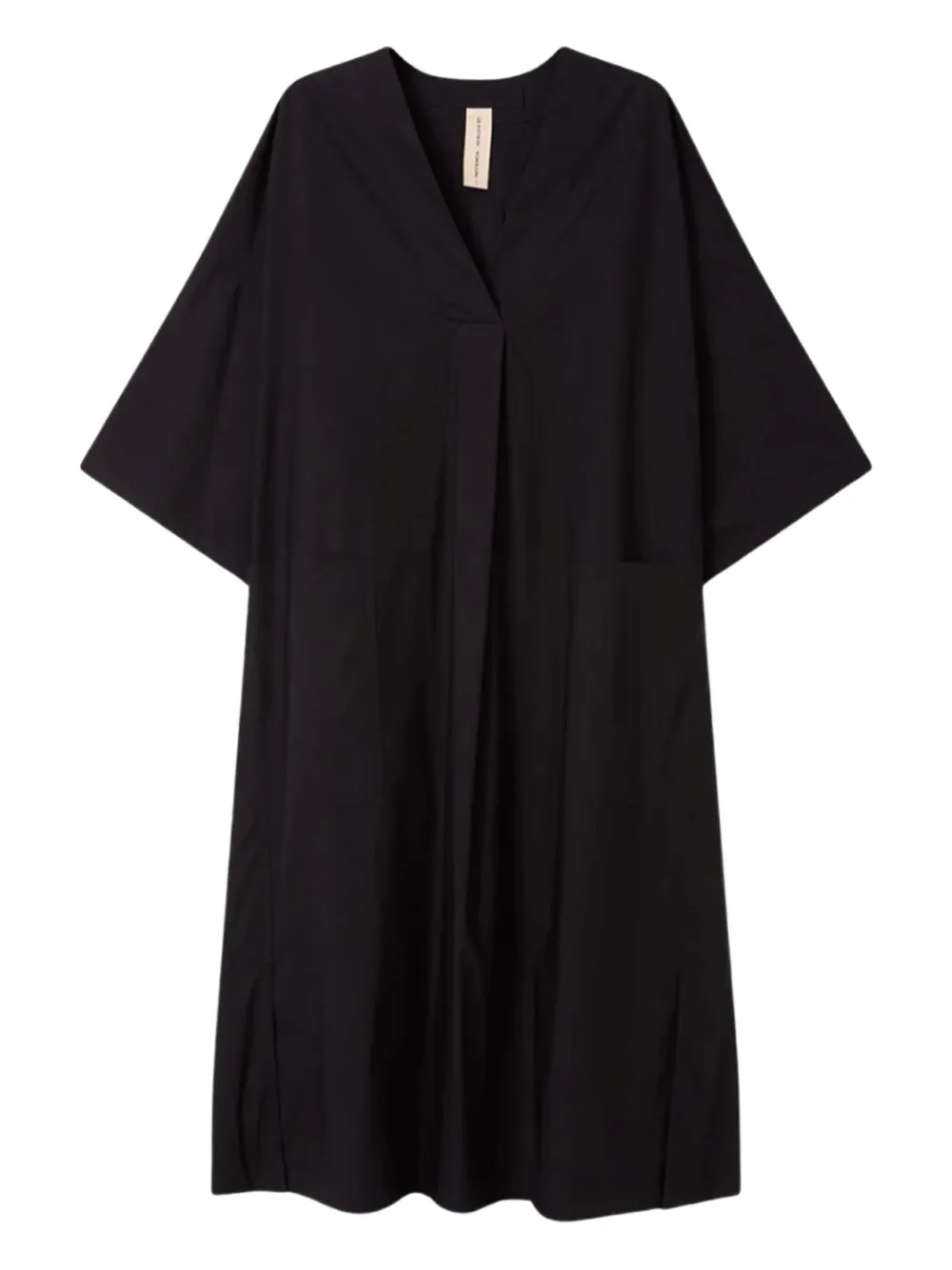 Платье миди с V-образным вырезом Lee Mathews, черный 
Платье миди с V-образным вырезом Lee Mathews, черный