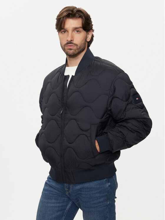 Бомбер стандартного кроя Tommy Hilfiger, синий
Бомбер стандартного кроя Tommy Hilfiger, синий