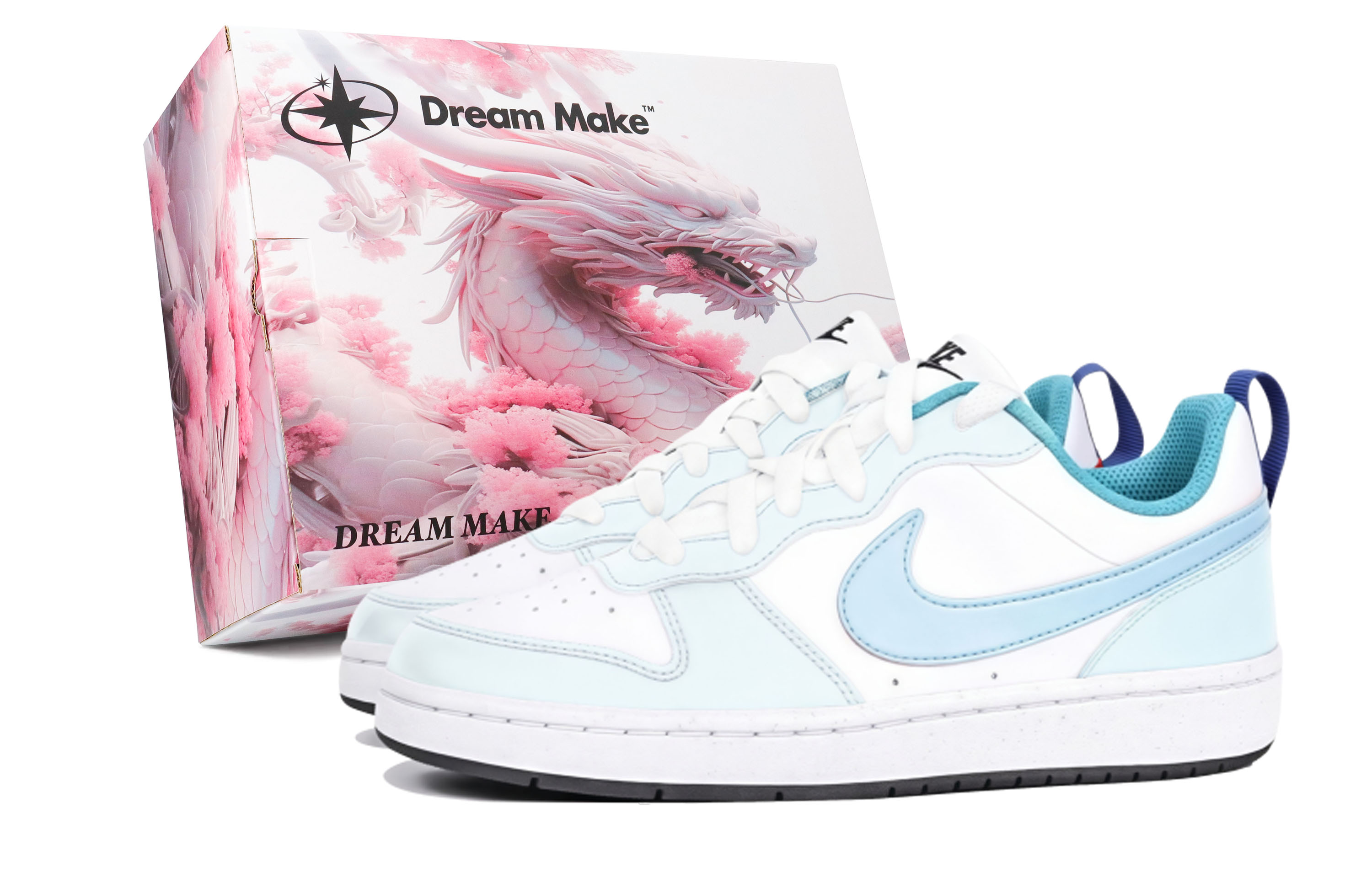 Nike Детские кроссовки для скейтбординга Court Borough Mood Box с противоскользящим износостойким верхом, синие, для подростков
Nike Детские кроссовки для скейтбординга Court Borough Mood Box с противоскользящим износостойким верхом, синие, для подростков