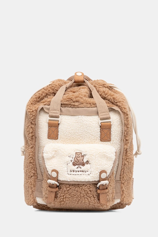 Мини-рюкзак-фея с завязками в виде макарон Doughnut, коричневый
Мини-рюкзак-фея с завязками в виде макарон Doughnut, коричневый