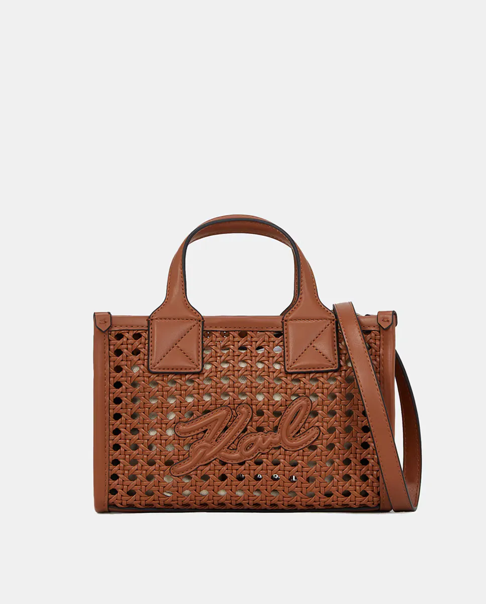 Сумка-шоппер K/Skuare Karl Lagerfeld, темно-коричневый 
Сумка-шоппер K/Skuare Karl Lagerfeld, темно-коричневый