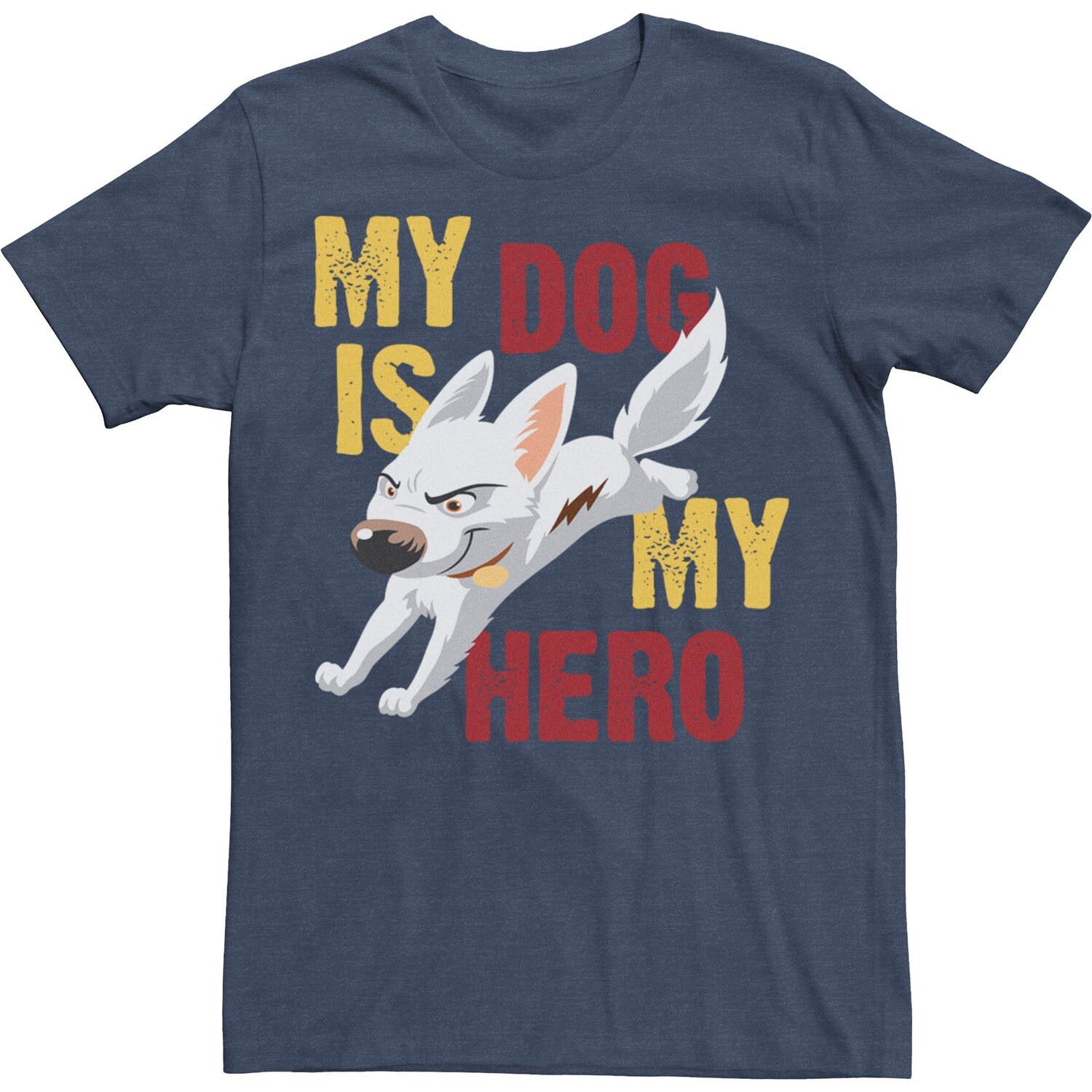 Мужская футболка Disney Bolt My Dog Is My Hero Licensed Character
Мужская футболка Disney Bolt My Dog Is My Hero Licensed Character