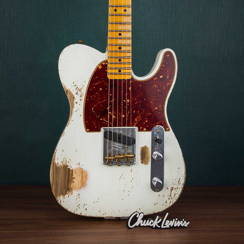 Электрогитара Fender Custom Shop 1950 Esquire Heavy Relic Guitar - Aged Olympic White - CHUCKSCLUSIVE - #R118653
Электрогитара Fender Custom Shop 1950 Esquire Heavy Relic Guitar - Aged Olympic White - CHUCKSCLUSIVE - #R118653
