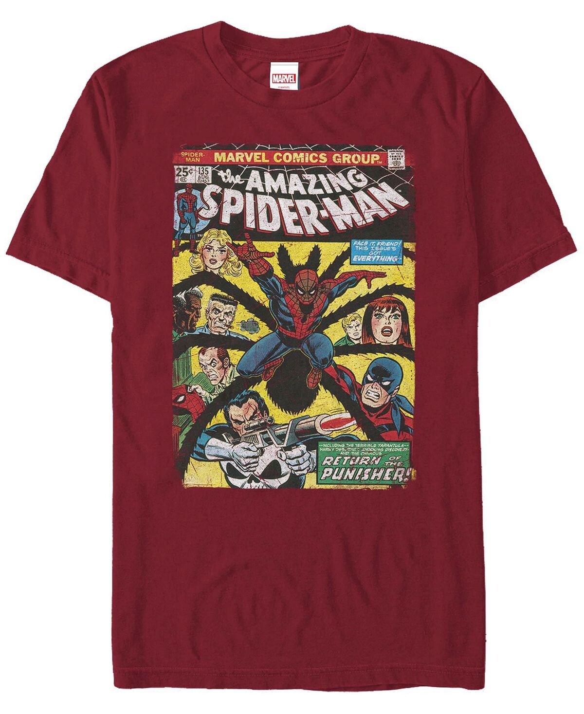 Мужская футболка с круглым вырезом и короткими рукавами spidey cover Fifth Sun, Коричневый, Мужская футболка с круглым вырезом и короткими рукавами spidey cover Fifth Sun
Мужская футболка с круглым вырезом и короткими рукавами spidey cover Fifth Sun, Коричневый, Мужская футболка с круглым вырезом и короткими рукавами spidey cover Fifth Sun