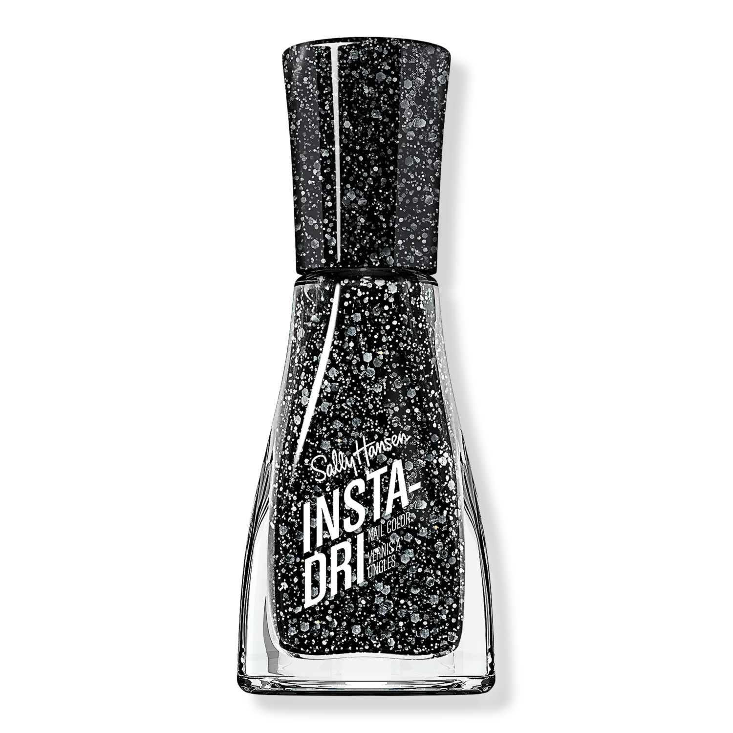 Лак для ногтей Insta-Dri, нейтральные оттенки Sally Hansen, Powerslide (black with white sparkles)
Лак для ногтей Insta-Dri, нейтральные оттенки Sally Hansen, Powerslide (black with white sparkles)