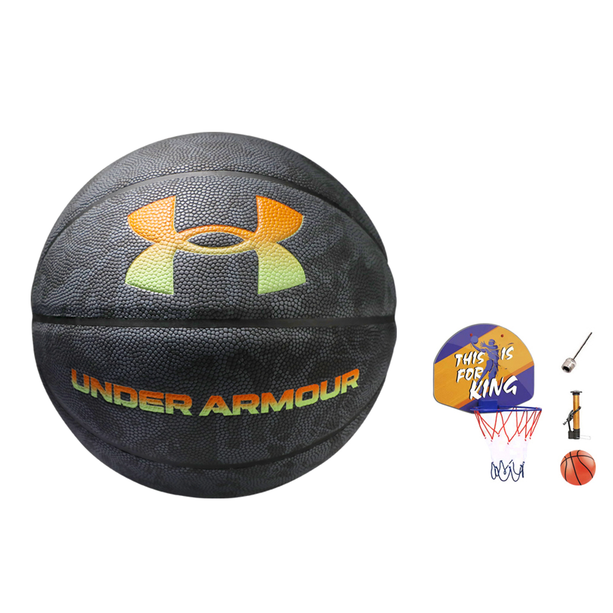 Under Armour Золотая серия баскетбольный мяч PU черный размер 7 тренировочный унисекс
Under Armour Золотая серия баскетбольный мяч PU черный размер 7 тренировочный унисекс