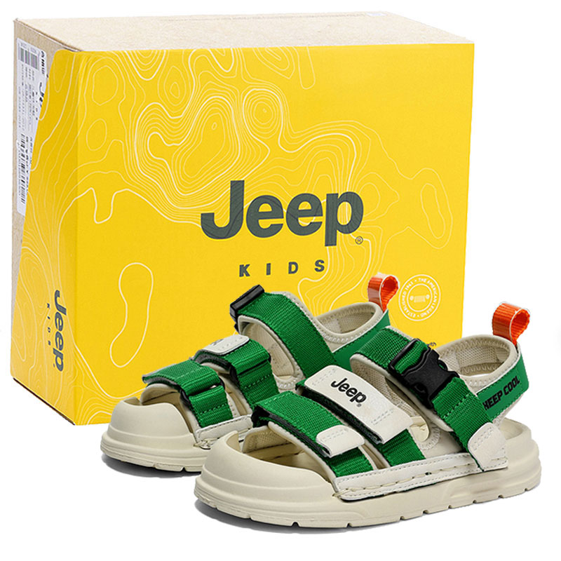Сандалии детские, нескользящие, ударопрочные, водонепроницаемые и дышащие Jeep, зеленый/слоновая кость/белый
Сандалии детские, нескользящие, ударопрочные, водонепроницаемые и дышащие Jeep, зеленый/слоновая кость/белый