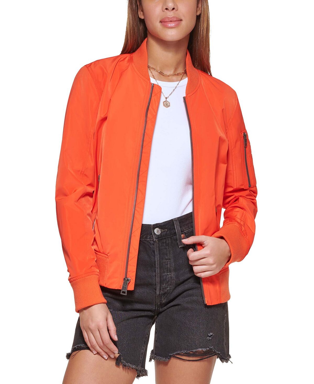 Женская куртка-бомбер с застежкой-молнией Levi's, мульти
Женская куртка-бомбер с застежкой-молнией Levi's, мульти