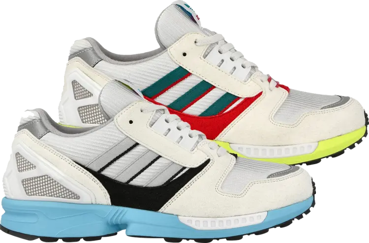 Кроссовки Adidas Overkill x ZX 8000 'No Walls Needed' Pack, многоцветный 
Кроссовки Adidas Overkill x ZX 8000 'No Walls Needed' Pack, многоцветный