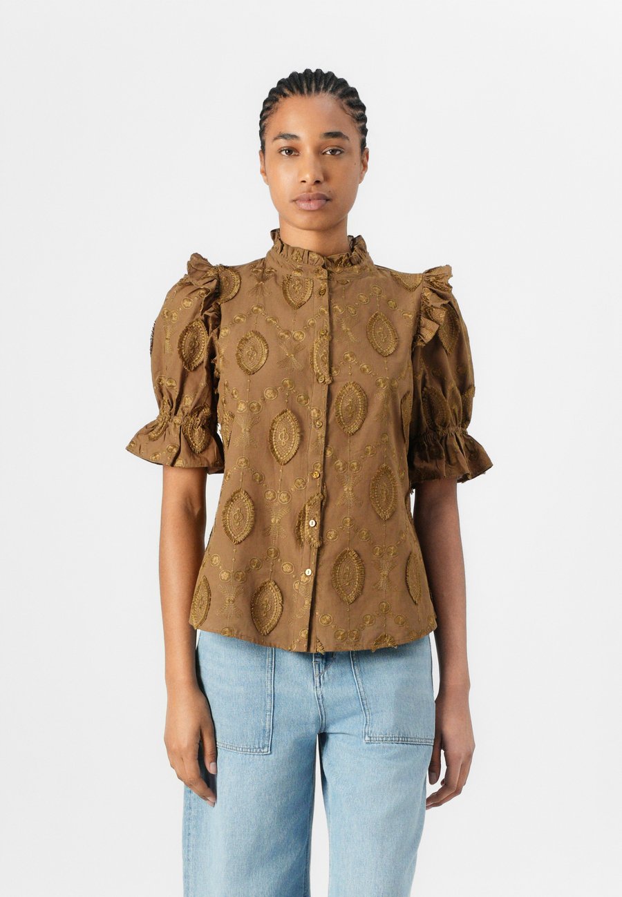 Блуза Bruuns Bazaar CANTERBURY CARO, Breen/Brown
Блуза Bruuns Bazaar CANTERBURY CARO, Breen/Brown