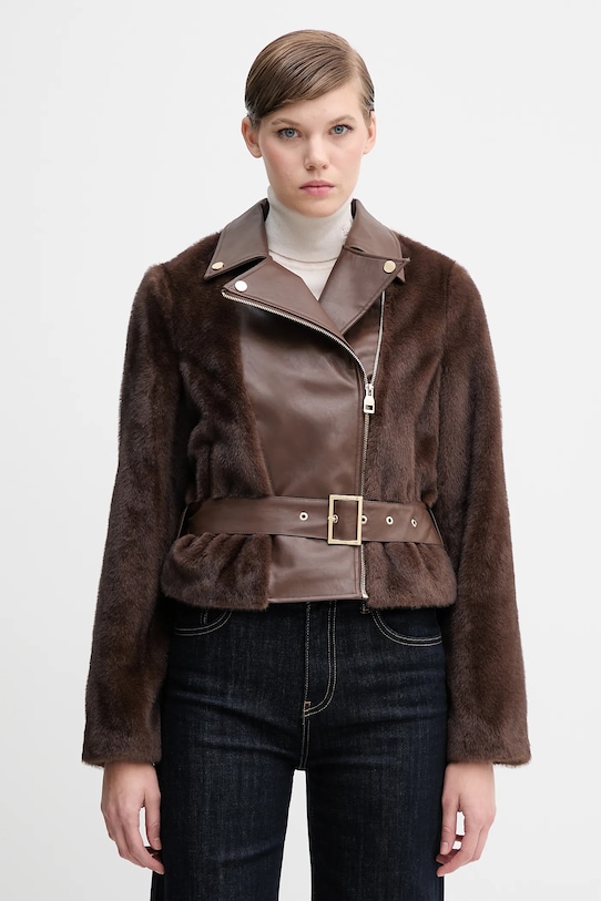 Байкерская куртка Gaudi, коричневый
Байкерская куртка Gaudi, коричневый