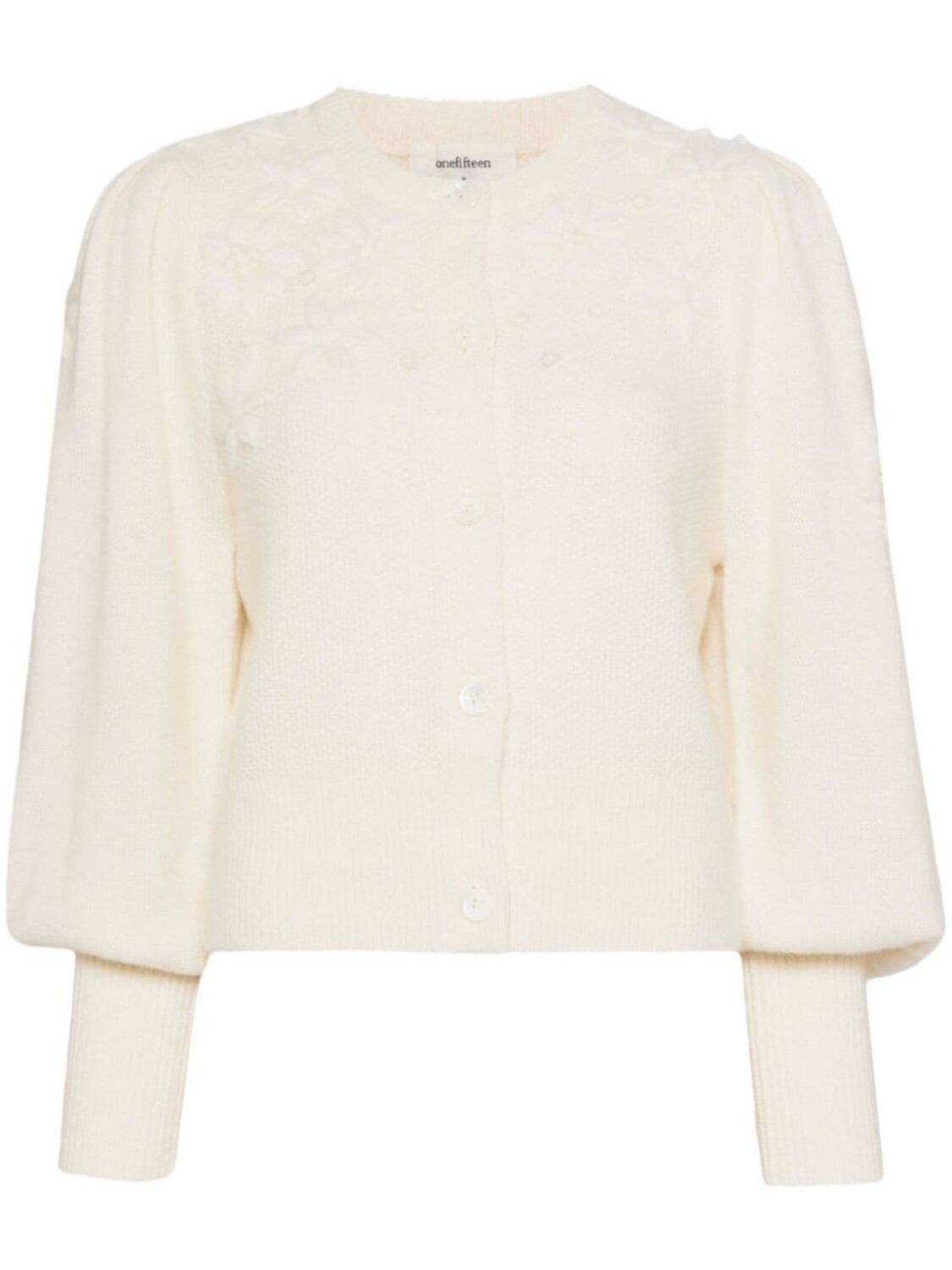 Onefifteen кардиган с цветочной вышивкой, белый
Onefifteen кардиган с цветочной вышивкой, белый