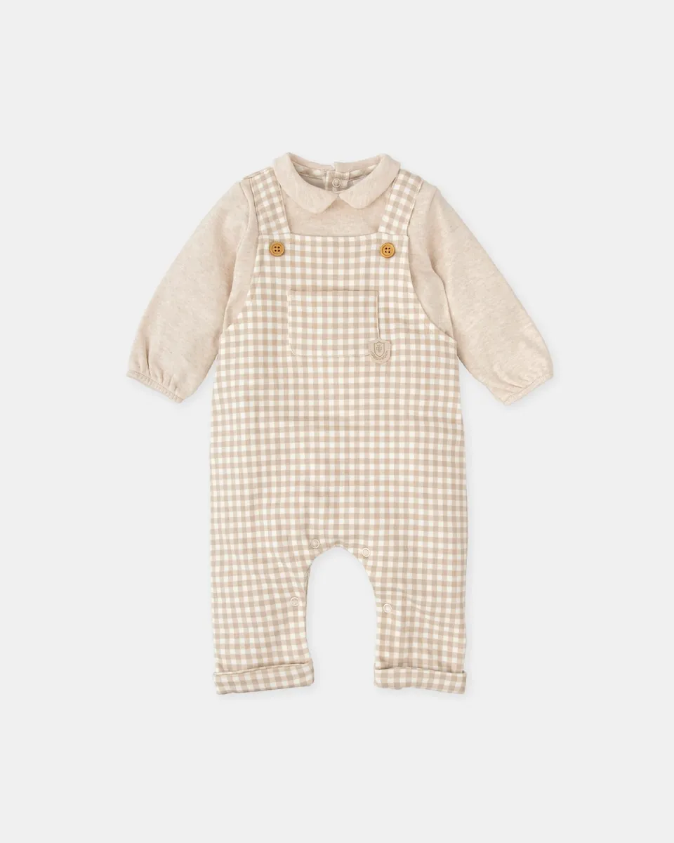 Детский песочник в клетку цвета песка Tutto Piccolo
Детский песочник в клетку цвета песка Tutto Piccolo