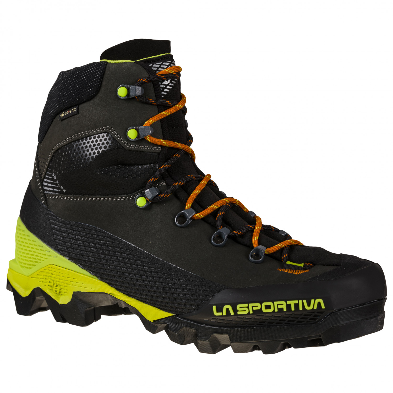 Универсальные ботинки для горных походов La Sportiva Aequilibrium LT GTX карбон/салатовый
Универсальные ботинки для горных походов La Sportiva Aequilibrium LT GTX карбон/салатовый