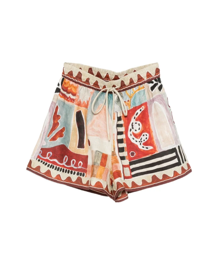 Шорты Мишель с абстрактным принтом Alemais, мультиколор
Шорты Мишель с абстрактным принтом Alemais, мультиколор