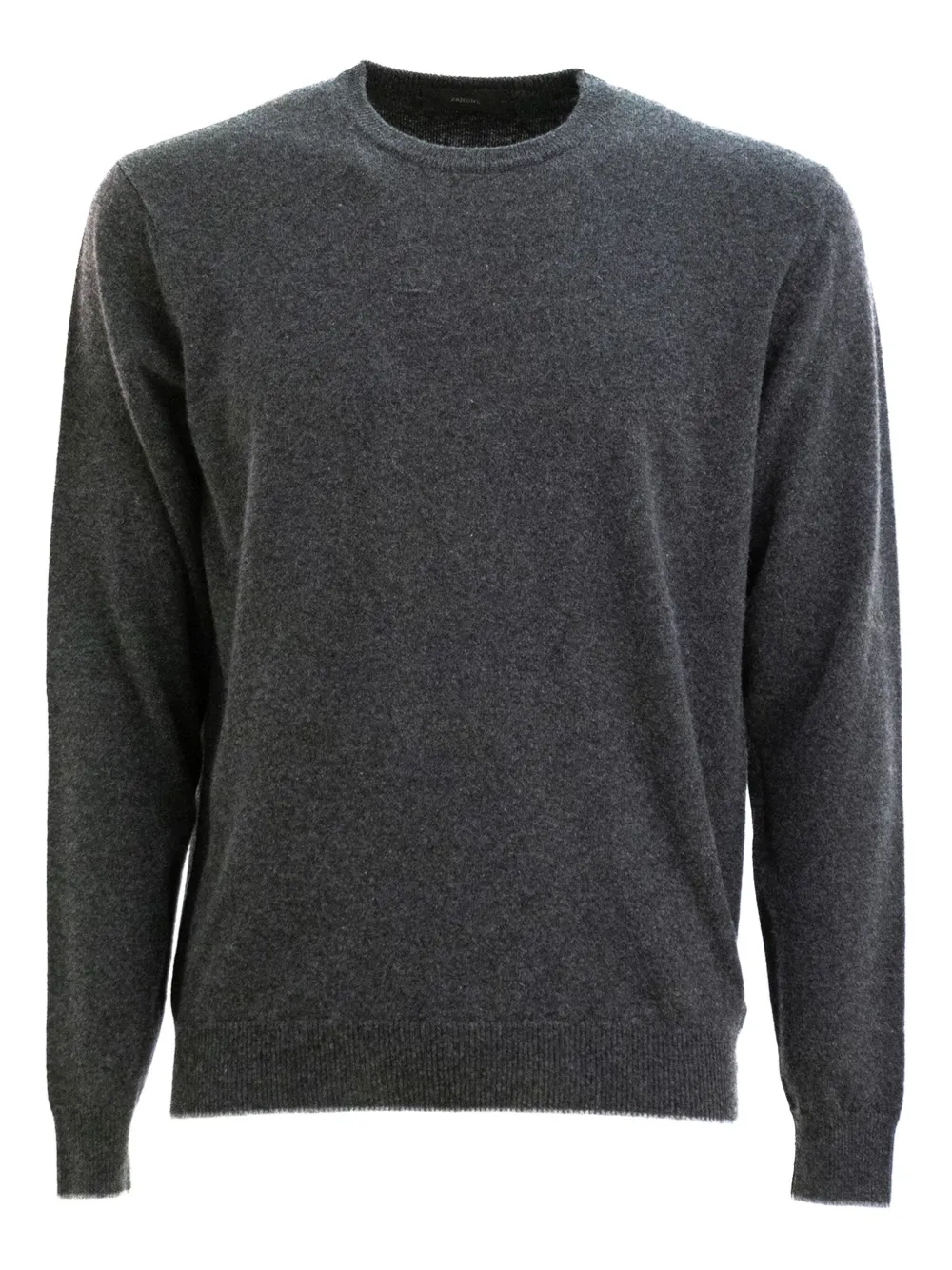 Кашемировый свитер с круглым вырезом Zanone, серый
Кашемировый свитер с круглым вырезом Zanone, серый