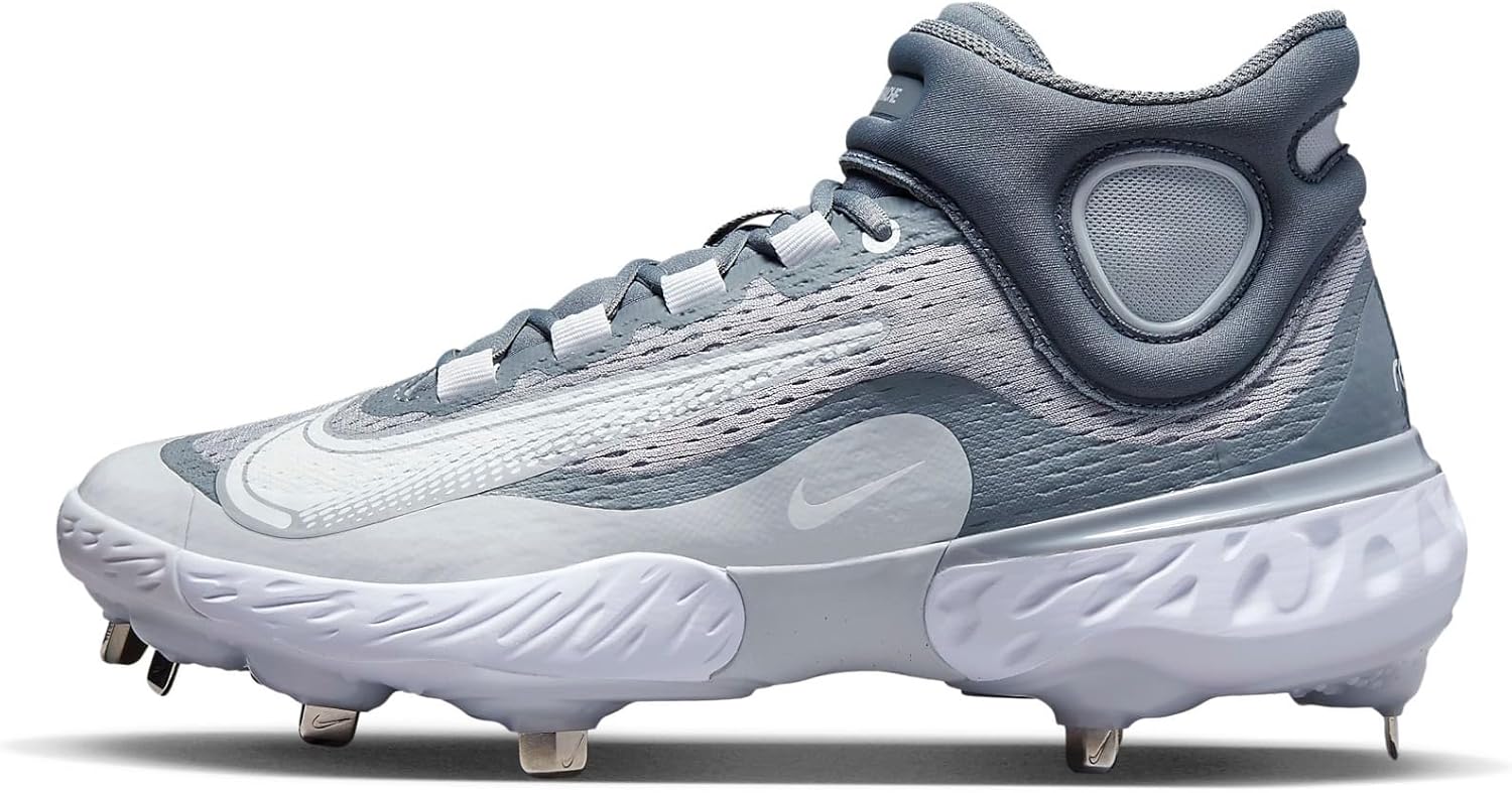 Бейсбольные бутсы Elite 4 Mid Metal от Nike - Alpha Huarache, Wolf Grey/Cool Grey/Pure Platinum/White
Бейсбольные бутсы Elite 4 Mid Metal от Nike - Alpha Huarache, Wolf Grey/Cool Grey/Pure Platinum/White