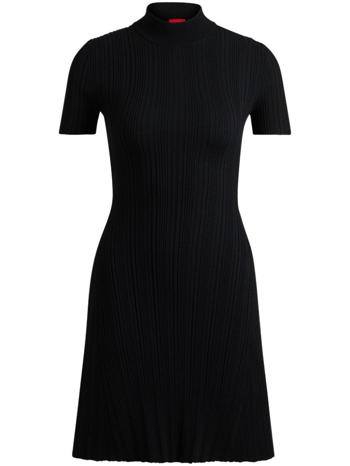 Платье в рубчик с логотипом HUGO, черный
Платье в рубчик с логотипом HUGO, черный