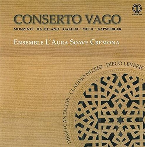 CD диск Anonimo / Galilei / Ensemble L'Aura Soave: Conserto Vago 
CD диск Anonimo / Galilei / Ensemble L'Aura Soave: Conserto Vago