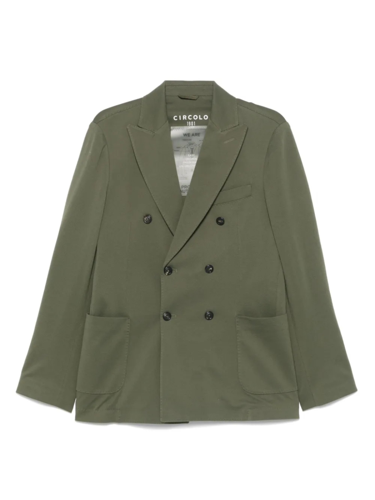 Пиджак пике Circolo 1901, зеленый
Пиджак пике Circolo 1901, зеленый