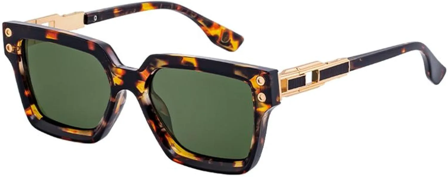 Классические мужские солнцезащитные очки в винтажном стиле для вождения, роскошные, модные, с металлической оправой, защита от УФ-излучения UV400 TVTBBVV, C6demig15
Классические мужские солнцезащитные очки в винтажном стиле для вождения, роскошные, модные, с металлической оправой, защита от УФ-излучения UV400 TVTBBVV, C6demig15