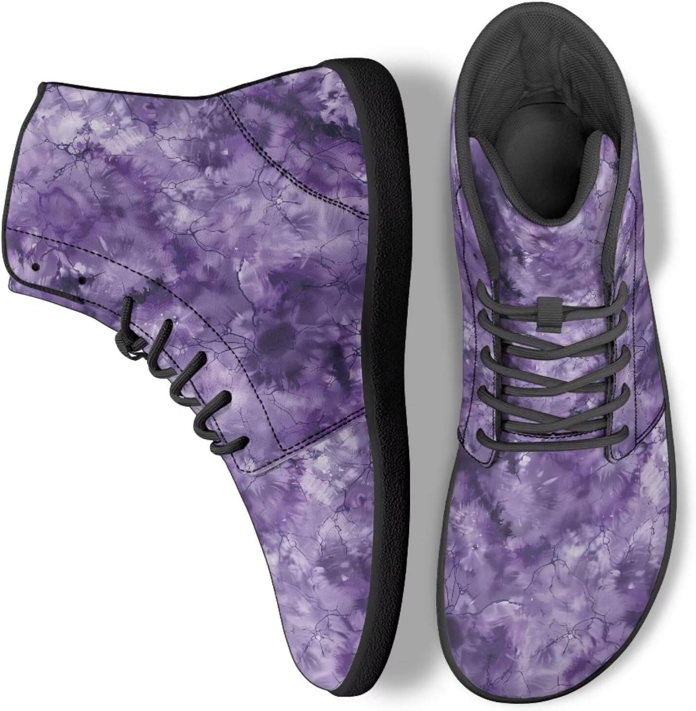 Высокие кроссовки для ходьбы для мужчин и женщин с широким носком, беговые кроссовки из ПУ-кожи для тренировок Ecaestolph, фиолетовый
Высокие кроссовки для ходьбы для мужчин и женщин с широким носком, беговые кроссовки из ПУ-кожи для тренировок Ecaestolph, фиолетовый