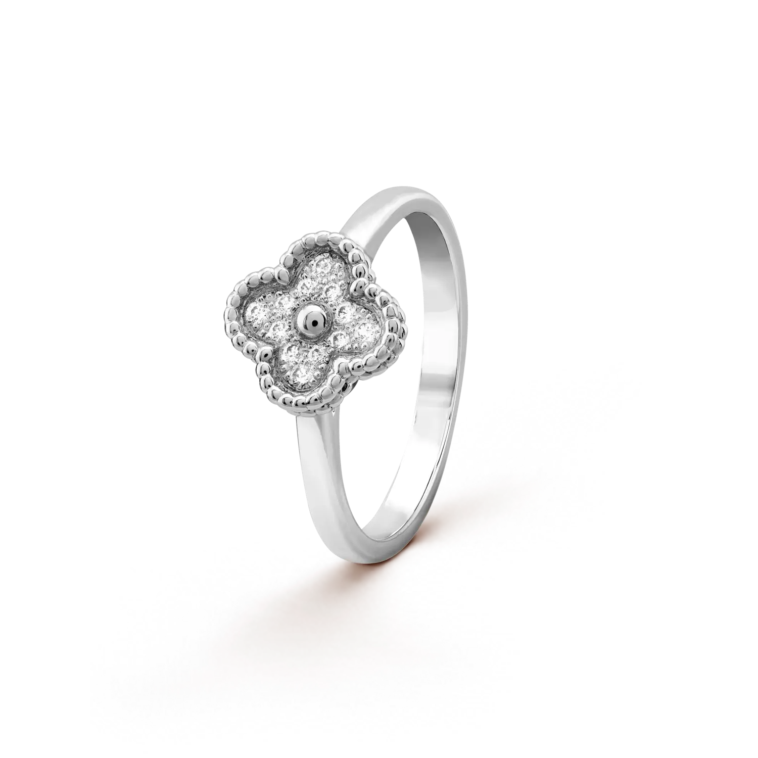 Кольцо Van Cleef & Arpels Sweet Alhambra, белое золото 18 ct, бриллиант
Кольцо Van Cleef & Arpels Sweet Alhambra, белое золото 18 ct, бриллиант