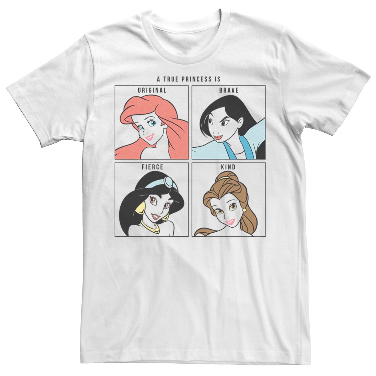 Мужская футболка Disney Princess True Princess Is Original Brave Fierce Kind Licensed Character
Мужская футболка Disney Princess True Princess Is Original Brave Fierce Kind Licensed Character