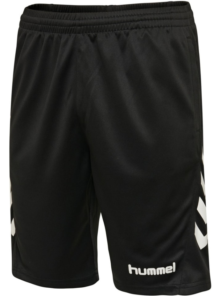 Детские шорты-бермуды черного цвета Hummel
Детские шорты-бермуды черного цвета Hummel