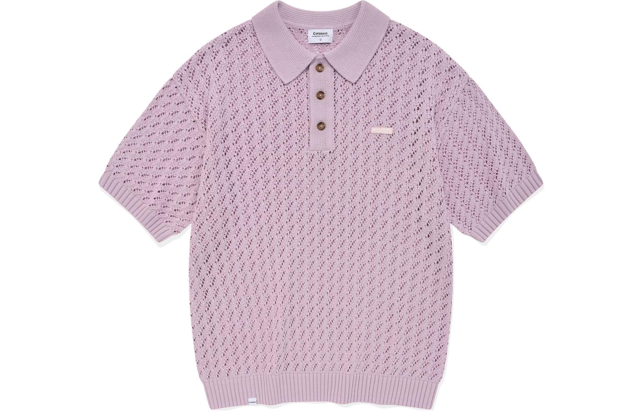 COVERNAT SS24 Вязаный свитер мужской светло-фиолетовый
COVERNAT SS24 Вязаный свитер мужской светло-фиолетовый